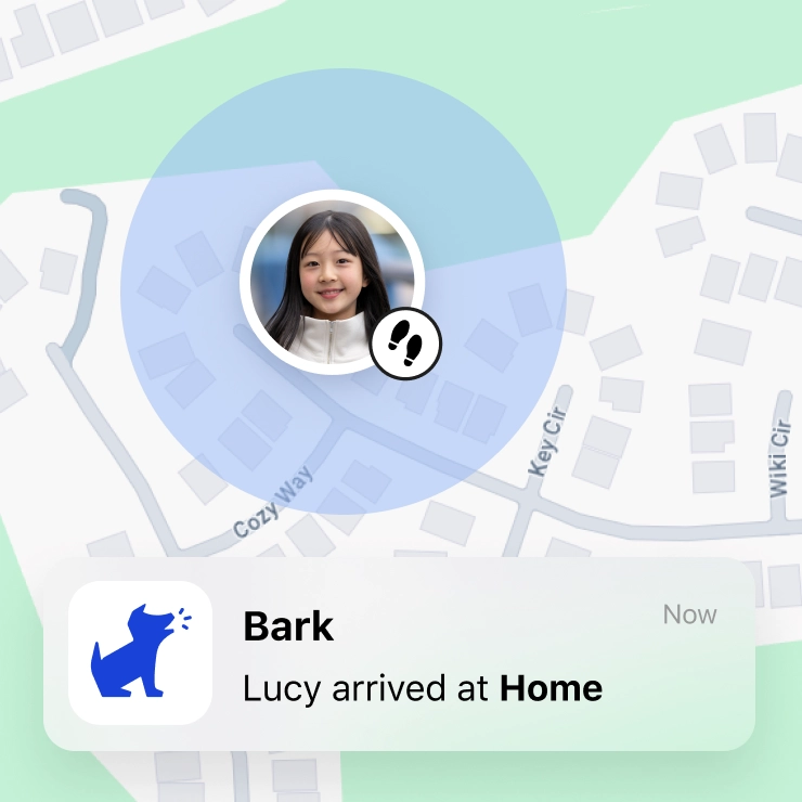 Bark Watch GPS location tracking feature