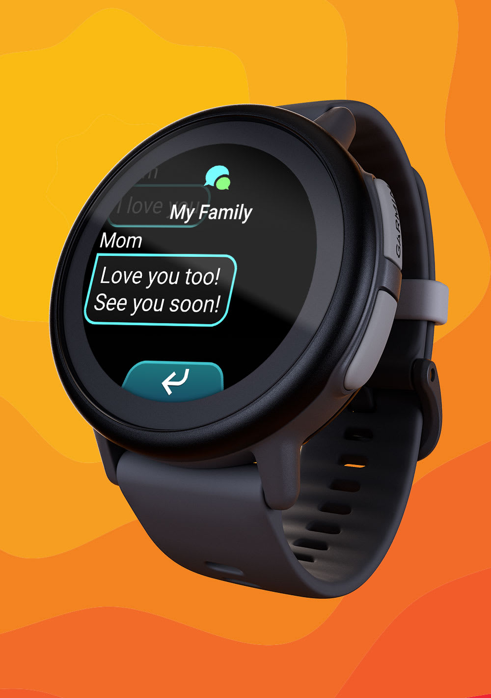 Garmin Bounce 2 on a child's wrist